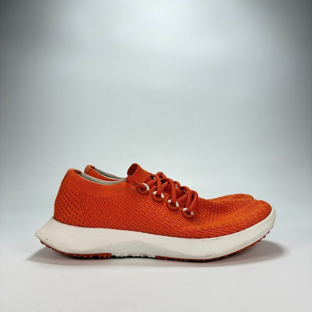 Allbirds Tree Dasher 2 Orange Athletic Sneakers Lace Running Shoes Men's Size 12
